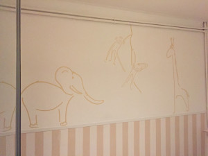 Decoración en habitación