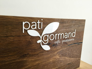 Rótulo Pati Gormand