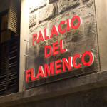 Rótulo Palacio del Flamenco