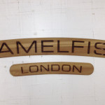 Placa barco Amelfis